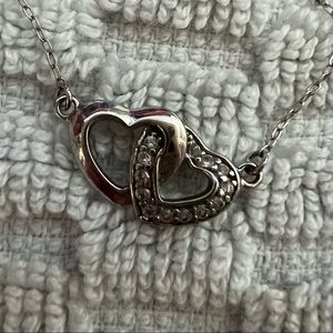 Sterling Silver Lovers Necklace